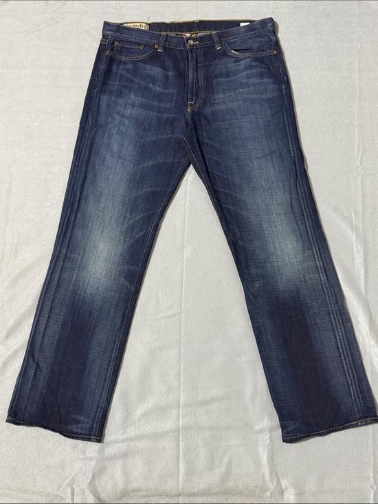 Lucky Brand Other - Lucky Brand Gene Montesano Vintage Regular Blue Jeans Size 36